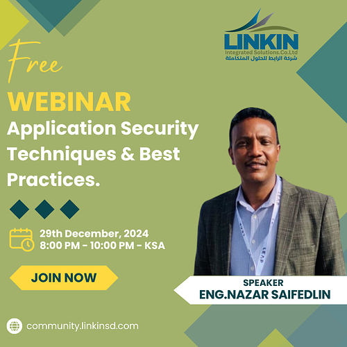 Application Security Webinar